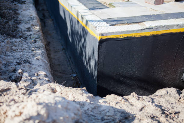 Professional Foundation Crack Repair technician working in Warsaw, NY
